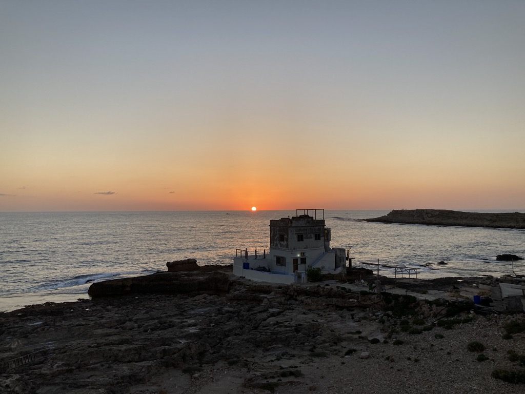 Anfeh - coucher de soleil